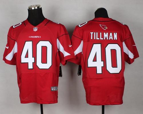 Nike Cardinals #40 Pat Tillman Red Team Color Men's Stitched NFL Vapor Untouchable Elite Jersey